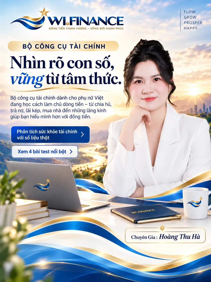 Bìa Bộ công cụ tài chính: Nhìn rõ con số, vững từ tâm thức